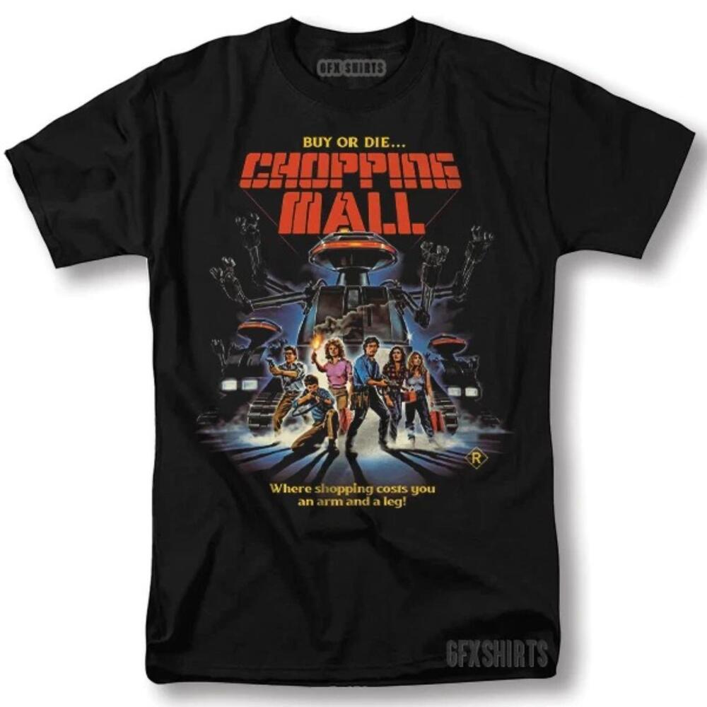 Chopping Mall Shirt Classic Horror Movie Graphic T-Shirt